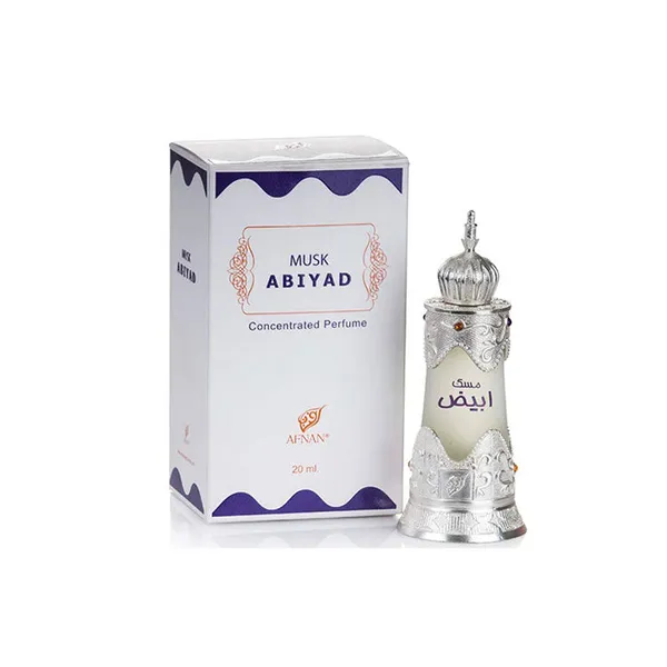 Buy Afnan Afnan Musk Abiyad Concentrated Perfume Oil (Attar) 20ml For Men & Women Online in India - Original Men's Perfume