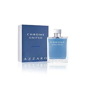 Buy Azzaro Azzaro Chrome United Eau De Toilette For Men 100ml Online India - Original Men's Perfume