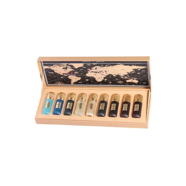 Buy Ibraheem Al Qureshi Discovery Set – Ibraheem Al Qurashi Tobacco Collection Eau De Parfum | 9 X 20ml Luxury Men’s Perfume Gift Set Online in India - Original Men's Perfume