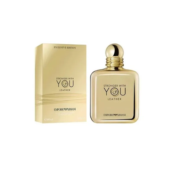 Buy Emporio Armani Emporio Armani Stronger with You Leather Eau de Parfum for Men 100ml Online in India - Original Men's Perfume