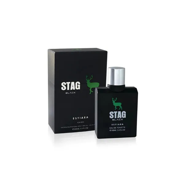 Buy Estiara Estiara Stag Black Eau de Toilette for Men 100ml Online in India - Original Men's Perfume
