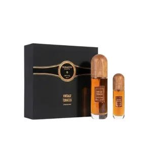 Buy Ibraheem Al Qureshi Gift Set Of Ibraheem Al Qurashi Vintage Tobacco Extrait De Parfum 100ml For Men | Luxury Arabian Perfume Gift Box Online India - Original Men's Perfume