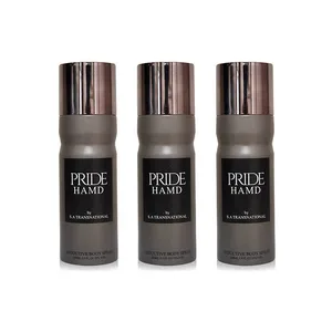 Buy Hamd Hamd Pride Deodorant Spray - For Men & Women (600 ML, Pack of 3) Online India - Original Men's Perfume