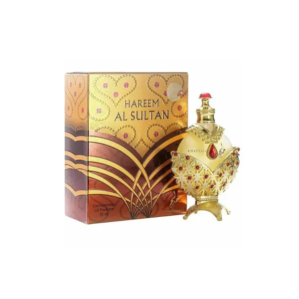 Buy KHADLAJ Khadlaj Hareem Al Sultan Gold Concentrated Perfume Oil 35ml For Men & Women Online India Online in India - Original Men's Perfume