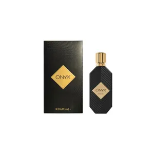 Buy KHADLAJ Khadlaj Onyx Gold Eau De Parfum 100ml – Luxury Unisex Perfume | Long-Lasting Fragrance Online India - Original Men's Perfume