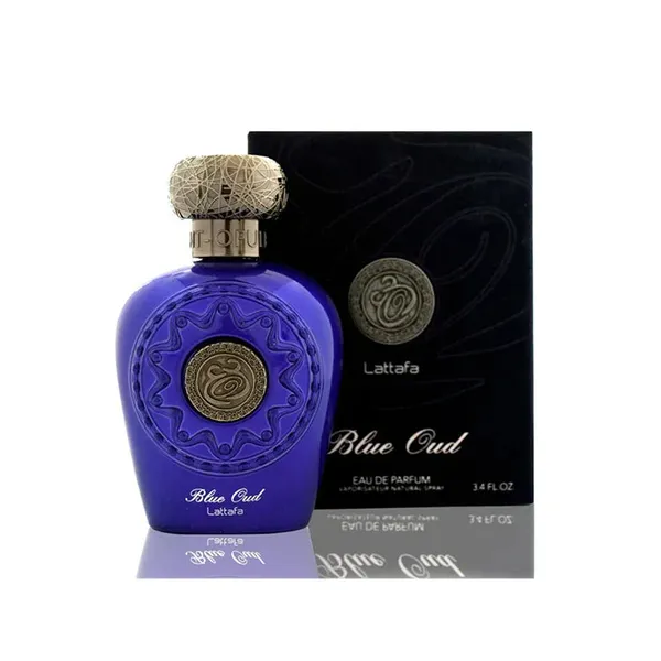 Buy Lattafa Lattafa Blue Oud Eau De Parfum 3.4oz/100 ML Unisex Perfume. Online in India - Original Men's Perfume