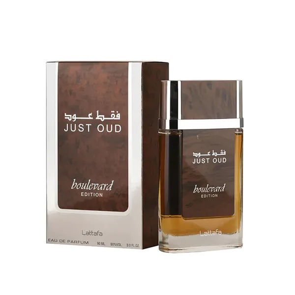 Buy Lattafa Lattafa Just Oud Boulevard Perfume For Men And Women 3.4oz EDP Online in India - Original Men's Perfume