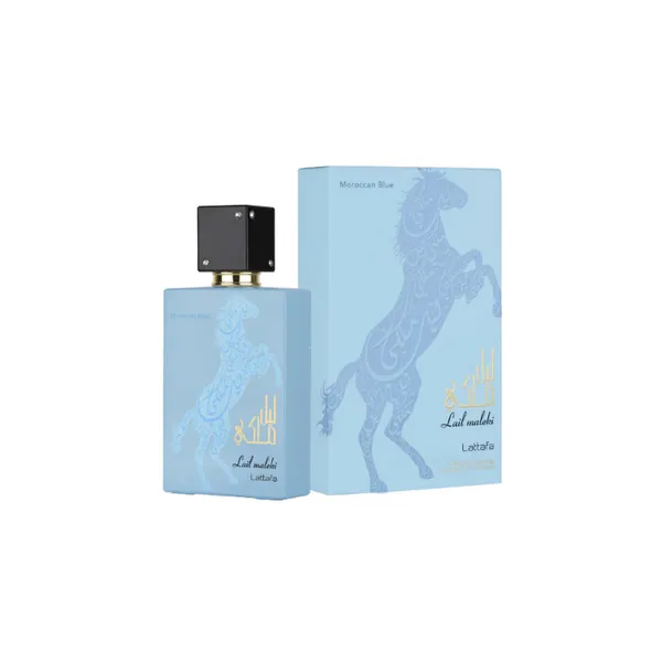 Buy Lattafa Lattafa Lail Maleki Moroccan Blue EDP 100ml For Men Online India Online in India - Original Men's Perfume