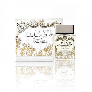 Buy Lattafa Lattafa Pure Musk (Khalis Musk) 100ml Eau De Parfum + 50ml Free Deodrant Online India - Original Men's Perfume