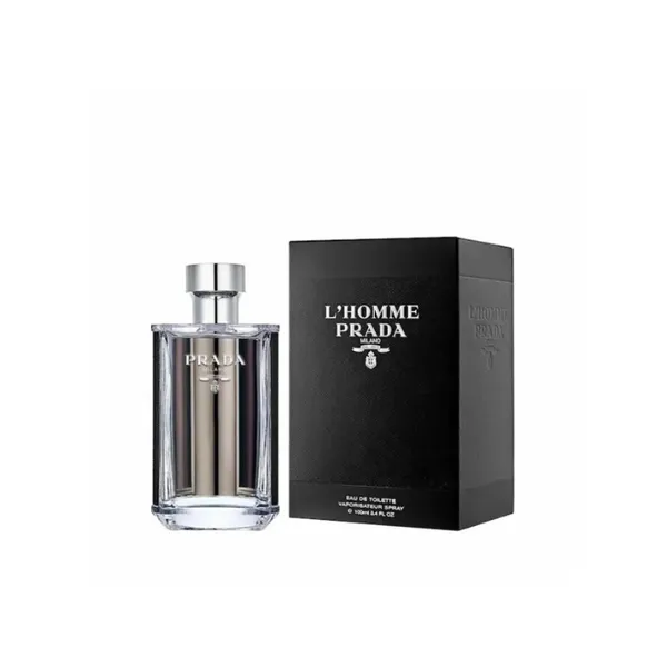 Buy Prada Prada L'Homme Eau De Toilette 100ml For Men | Luxury Woody Floral Fragrance Online in India - Original Men's Perfume