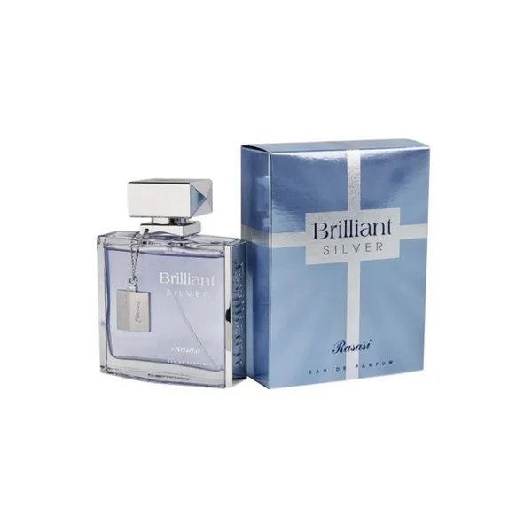Buy Rasasi Rasasi Brilliant Silver Eau de Parfum 100ml for Men Online in India - Original Men's Perfume