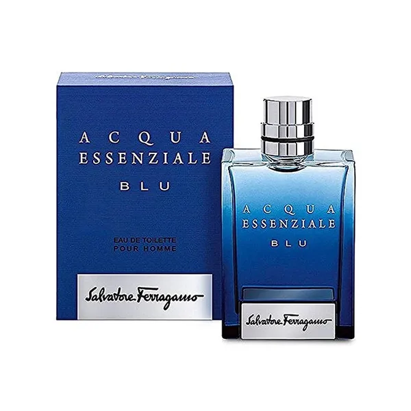 Buy Salvatore Ferragamo Salvatore Ferragamo Acqua Essenziale Blu Eau De Toilette (100ml) Online in India - Original Men's Perfume