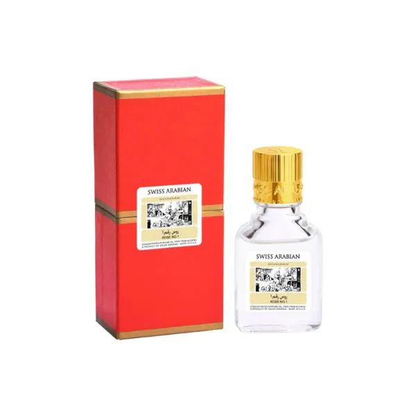 Buy Swiss Arabian Swiss Arabian Givaudan Rose No 01 Concentrated Perfume Oil 10ml | Luxury Unisex Attar Long Lasting Fragrance Online in India - Original Men's Perfume